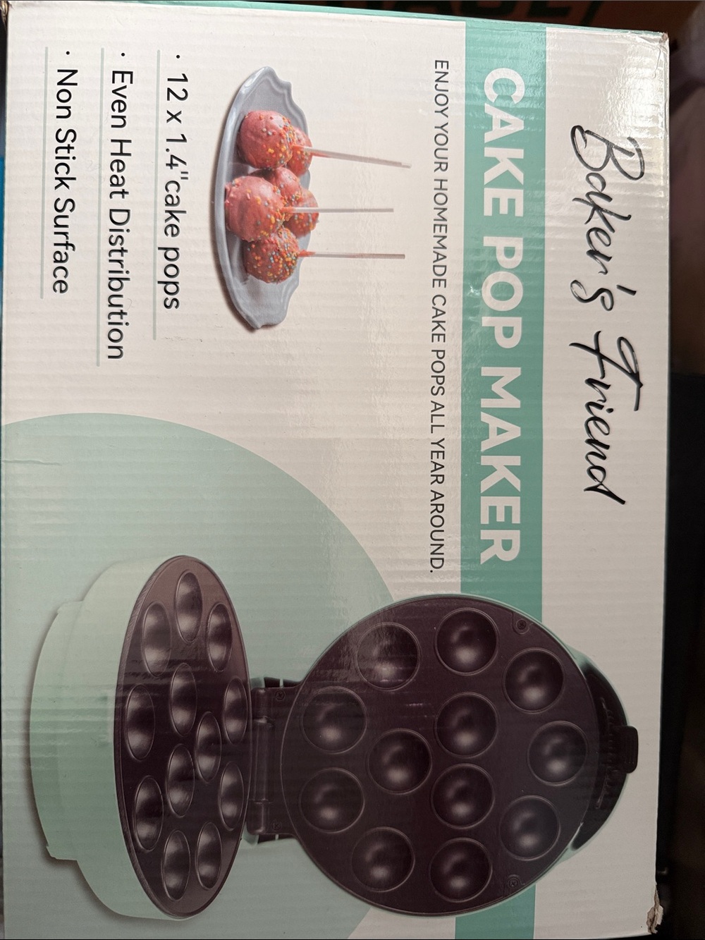 Cake Pop Maker - Mint/Black